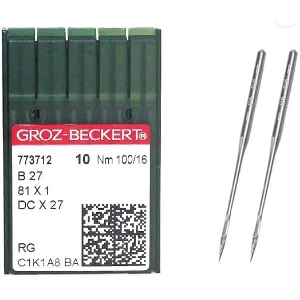 GROZ BECKERT DCX27 Sewing Needle (NM 75/11, Silver) : Amazon.in
